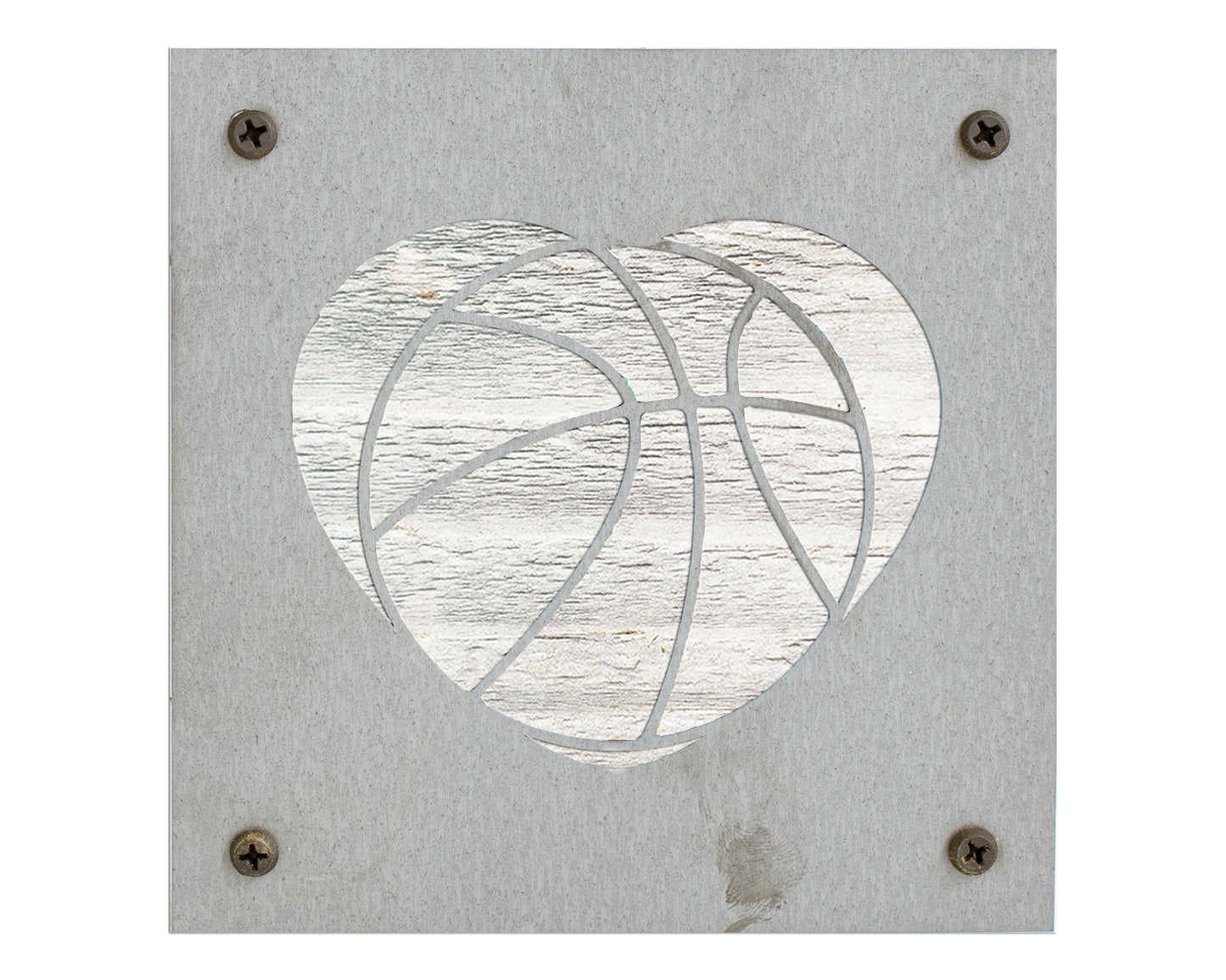 Basketball Wall Decor, Sports Gifts, Hearts