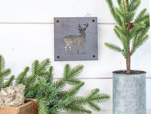 Deer Metal Wall Art, Woodland Animal