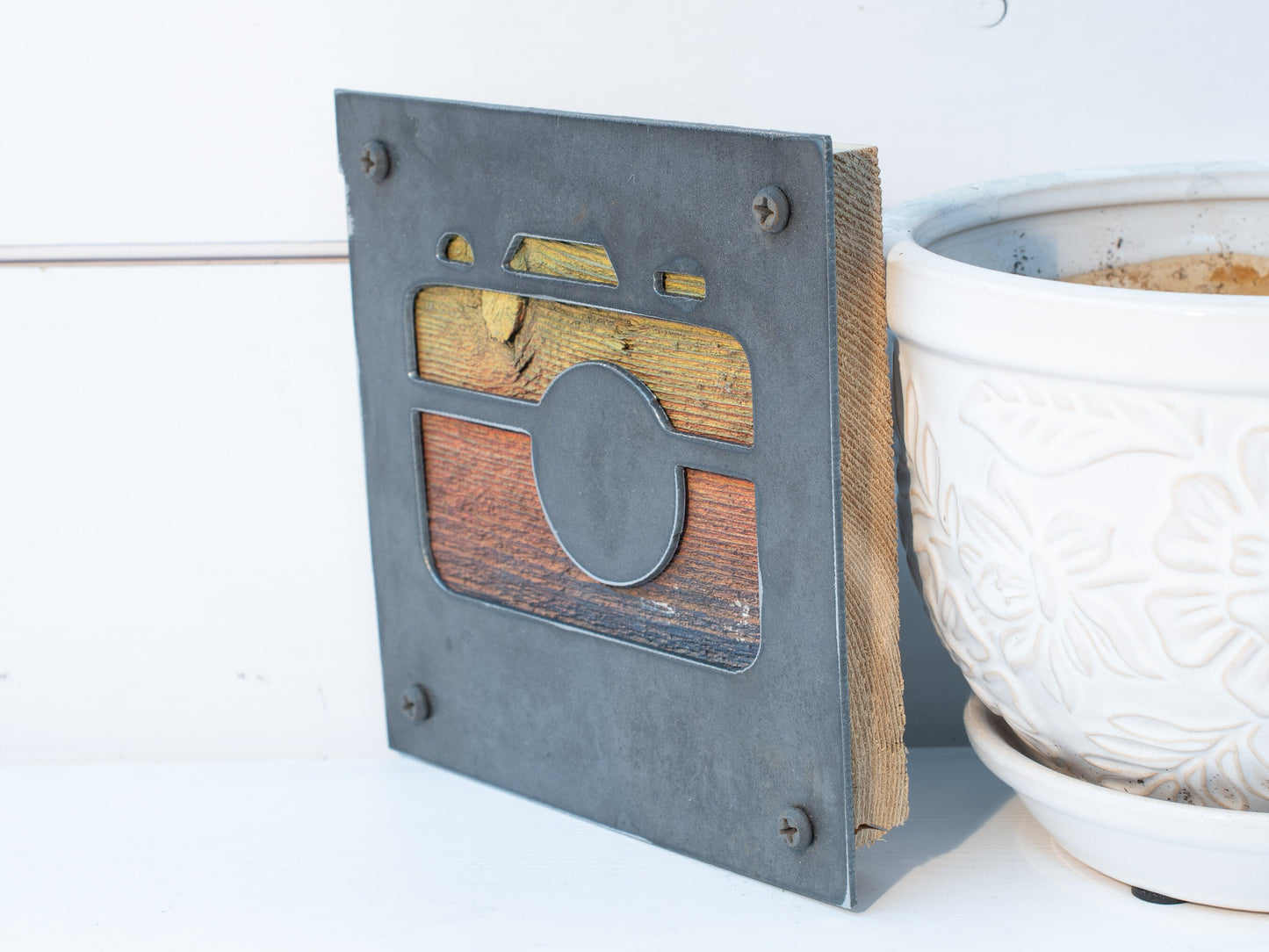 Camera Symbol, Photography Sign, Metal Camera Sign