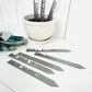 Personalized Metal Garden Stake: Rustic Plant Markers, Eco-Friendly Outdoor Decor
