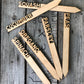 Eco Friendly Vegetable Herb Plant Stakes Garden Markers Spring gifts Home Aesthetic Vegetable Markers Herb Markers Plant