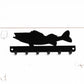 Walleye Fishing Key Rack: Rustic Fish Decor, Small Gift
