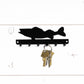 Walleye Fishing Key Rack: Rustic Fish Decor, Small Gift