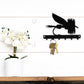 Fly Fishing Fly Key Rack, Fisherman Gift, Metal Wall Decor