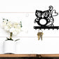 Cute Owl Key Rack, Hanging Wall Decor with Hooks