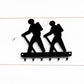 Hiker Key Rack, Hiking Trail Decor, Hiker Gifts, Outdoors