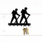 Hiker Key Rack, Hiking Trail Decor, Hiker Gifts, Outdoors