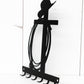 Western Cross Key Rack: Cowboy Hat & Rope, Rustic Home Decor