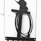 Western Cross Key Rack: Cowboy Hat & Rope, Rustic Home Decor