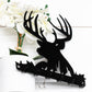 Metal Deer Key Rack: Rustic Hunting Lodge Decor
