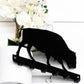Bison Metal Key Rack: Rustic Wildlife Entryway Organizer