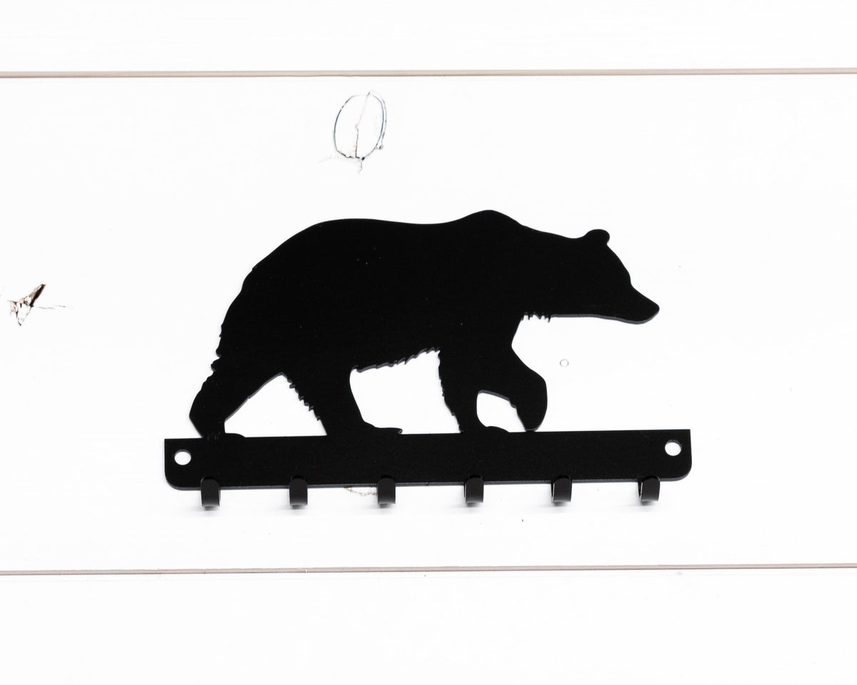 Bear Key Rack, Rustic Cabin Decor, House Warming Gift