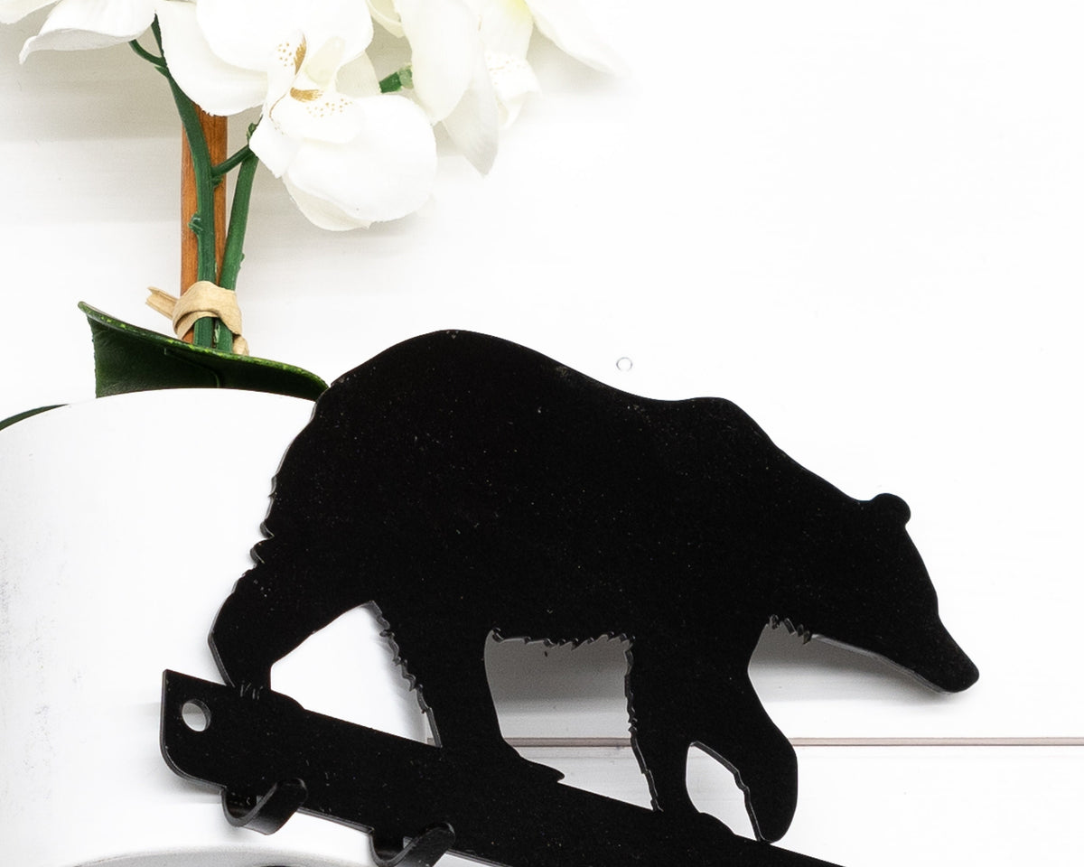 Bear Key Rack, Rustic Cabin Decor, House Warming Gift