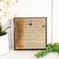 Rock Climber Metal Wall Art on Reclaimed Wood, Climbing Sign, Climber Gift, 5.5 Inch Square Steel Sign, Climbing Decor, Bouldering Gift