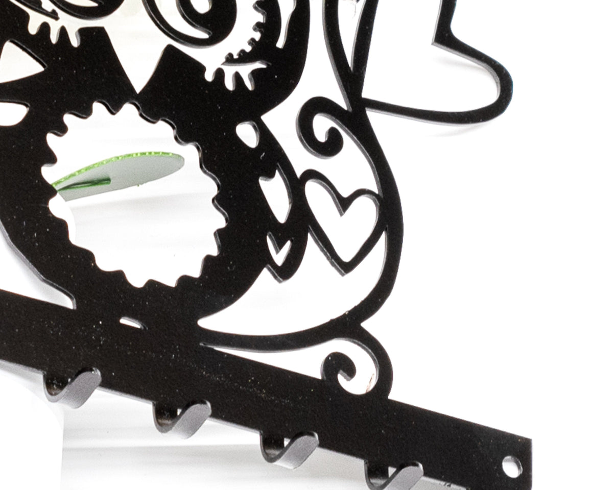 Cute Owl Key Rack, Hanging Wall Decor with Hooks