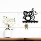 Cute Owl Key Rack, Hanging Wall Decor with Hooks