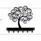 Swirly Tree Metal Key Rack, Whimsicle Design,