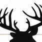 Metal Deer Key Rack: Rustic Hunting Lodge Decor