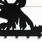 Metal Deer Key Rack: Rustic Hunting Lodge Decor