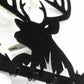 Metal Deer Key Rack: Rustic Hunting Lodge Decor