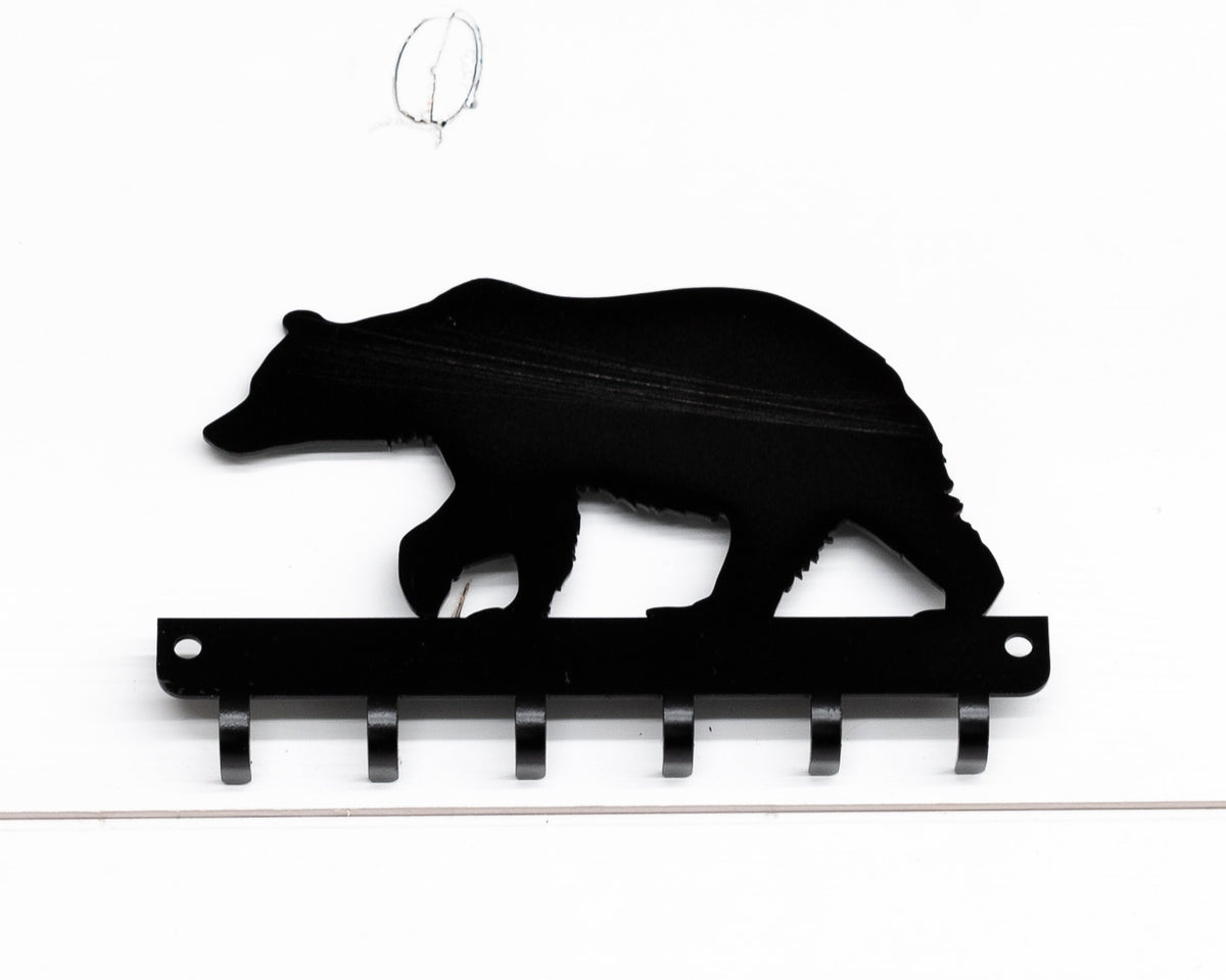 Bear Key Rack, Rustic Cabin Decor, House Warming Gift