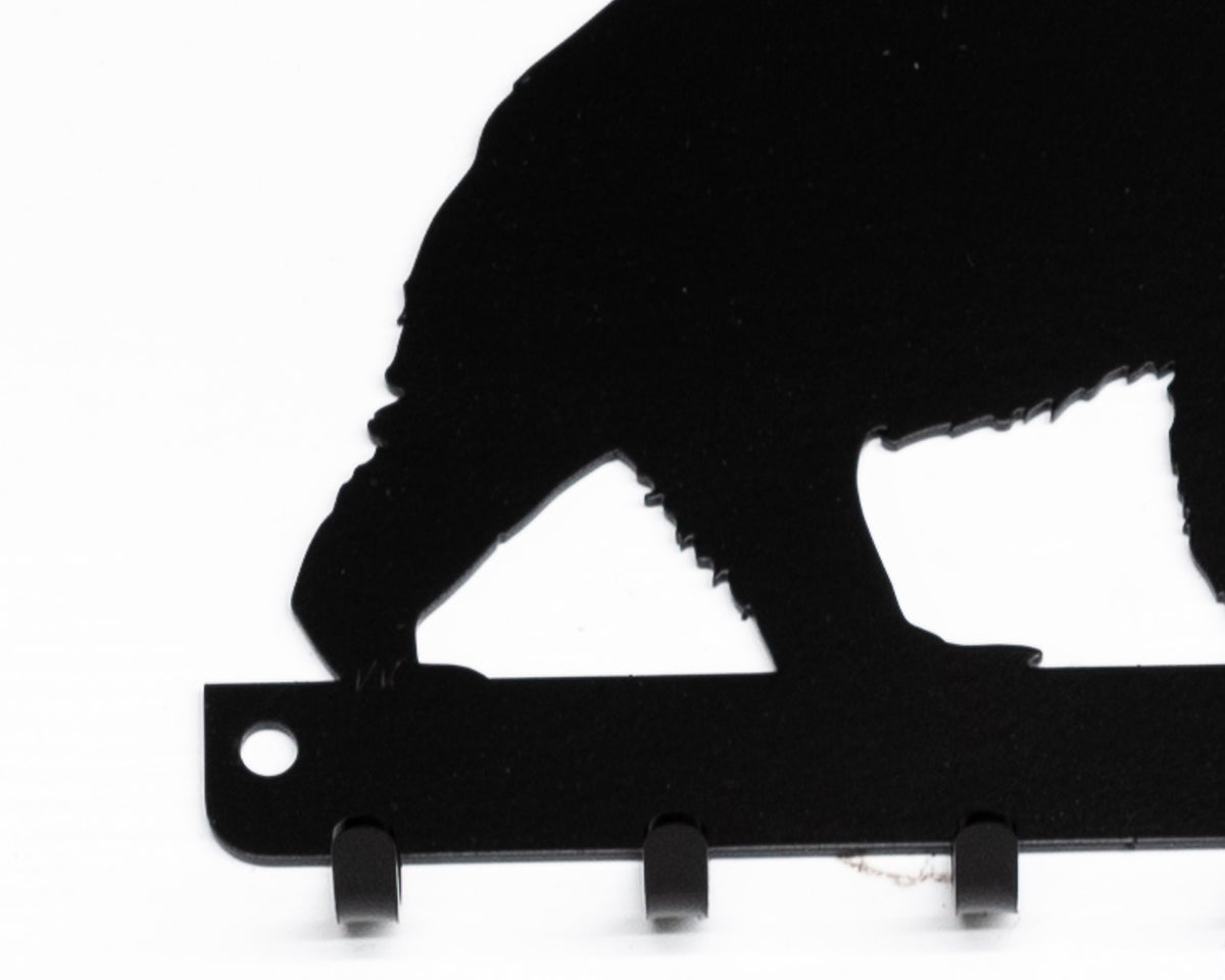 Bear Key Rack, Rustic Cabin Decor, House Warming Gift