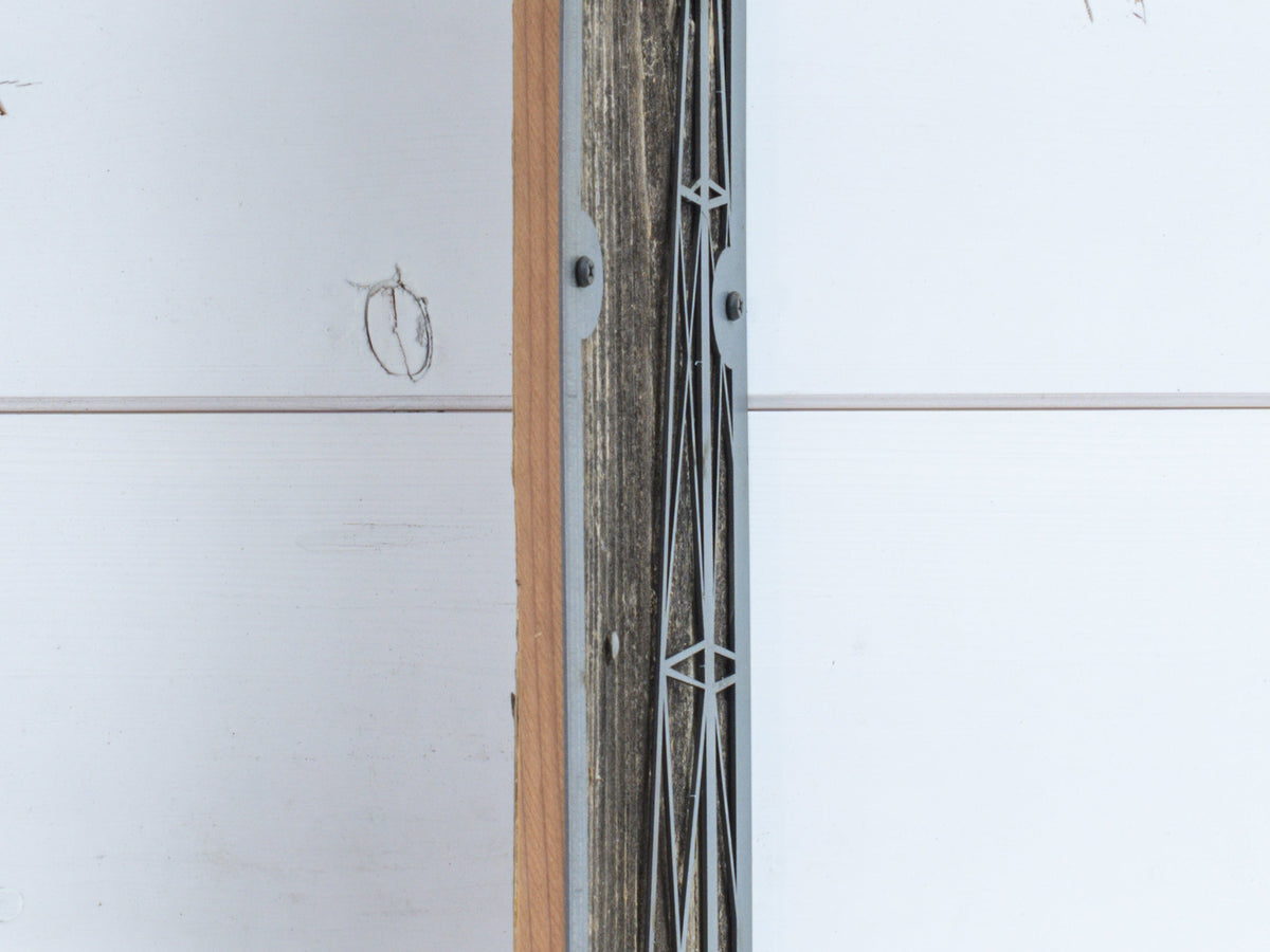 Windmill Metal Sign on Reclaimed Wood, Tall Western Ranch Decor, Farmhouse Gift