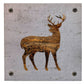 Deer Metal Wall Art on Reclaimed Wood, Rustic Cabin Decor, Deer Hunter Gift