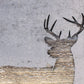 Deer Metal Wall Art on Reclaimed Wood, Rustic Cabin Decor, Deer Hunter Gift