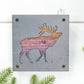 Elk Metal Wall Art on Reclaimed Wood, Rustic Cabin Decor, Elk Hunter Gift