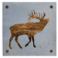 Elk Metal Wall Art on Reclaimed Wood, Rustic Cabin Decor, Elk Hunter Gift