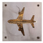 Airplane Metal Wall Art on Reclaimed Wood, Aviation Decor, Pilot Gift