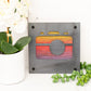 Camera Metal Wall Art on Reclaimed Wood, Photography Sign, Photographer Gift, 5.5 Inch Square Steel Sign, Photography Decor