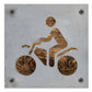 Dirt Bike Metal Wall Art on Reclaimed Wood, Motocross Sign, Dirt Bike Gift