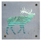 Elk Metal Wall Art on Reclaimed Wood, Rustic Cabin Decor, Elk Hunter Gift