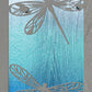 Dragonfly Metal Wall Art on Reclaimed Wood, Fairycore Decor, Dragonfly Gift