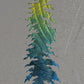 Tamarack Tree Metal Wall Art on Reclaimed Wood, Larch Tree Decor, Montana Gift, 12.5 Inch Tall Steel Sign, Forest Decor,
