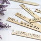 Personalized Wooden Garden Markers, Garden Stakes, Gardening Gifts