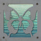 Butterfly Metal Wall Art on Reclaimed Wood, Whimsical Butterfly Decor, Gift for Her