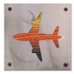 Airplane Metal Wall Art on Reclaimed Wood, Aviation Decor, Pilot Gift