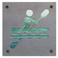 Kayaker Metal Wall Art on Reclaimed Wood, Kayaking Gift, Lake Cabin Decor