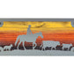 Cattle Ranch Metal Wall Art on Reclaimed Wood, Cowboy and Cows, Western Decor, 12.5 Inch Wide Steel Sign, Cattle Ranch Sign, Cowboy Gift