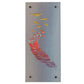 Feather to Birds Metal Wall Art on Reclaimed Wood, Boho Flying Birds Decor