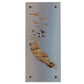 Feather to Birds Metal Wall Art on Reclaimed Wood, Boho Flying Birds Decor