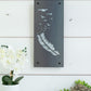 Feather to Birds Metal Wall Art on Reclaimed Wood, Boho Flying Birds Decor