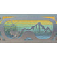 Ski Goggles Chairlift Metal Wall Art on Reclaimed Wood, Ski Lodge Decor, 12.5 Inch Wide Steel Sign, Ski Gift, Skier Gift, Ski Cabin Decor