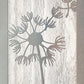 Dandelion Metal Wall Art on Reclaimed Wood, Make a Wish Sign, Flower Decor
