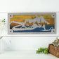 Snowmobile Metal Wall Art on Reclaimed Wood, 12.5 Inch Cabin Decor, Sledder Gift