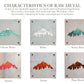 Mountains and Pine Trees Metal Wall Art on Reclaimed Wood, Cabin Decor