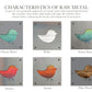 Baby Chick Metal Wall Art on Reclaimed Wood, Farmhouse Nursery, Chicken Gift